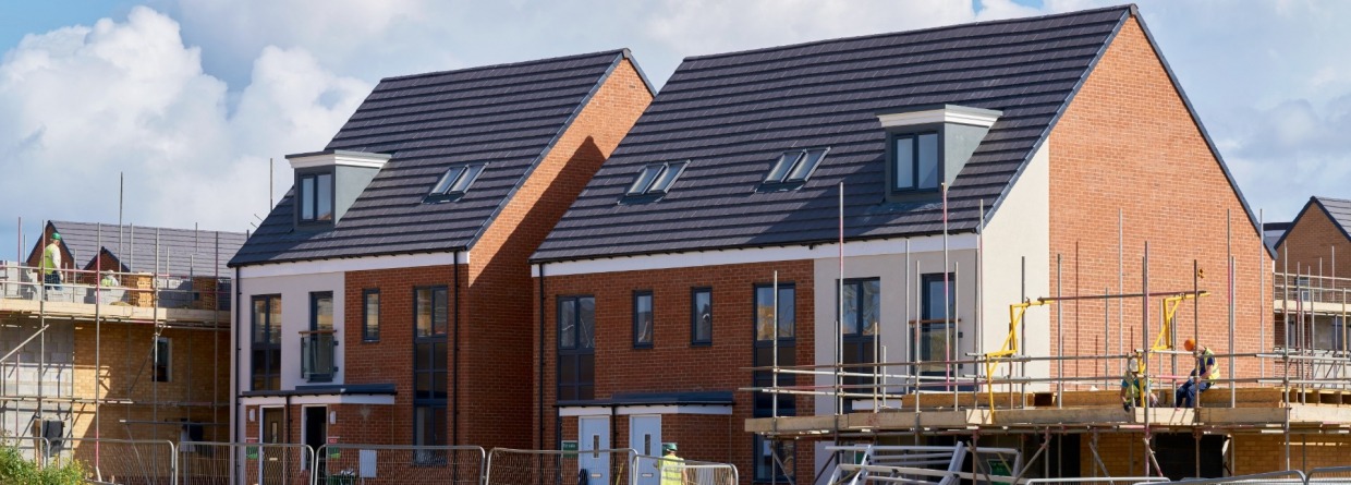 bouw van nieuwe woning